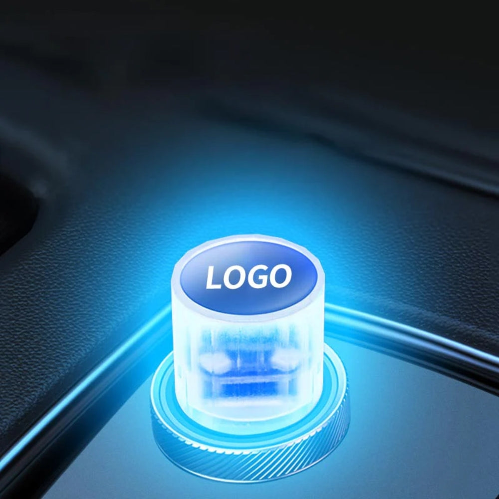 Dekorativ mini-USB-LED-lampa för bilens kupé