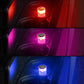 Dekorativ mini-USB-LED-lampa för bilens kupé