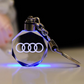Nyckelring med 3D-logotyp i kristall
